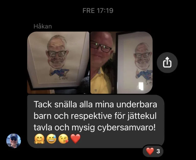 kund-recension-karikatyr-man-tumme-upp-bestallning-jnart