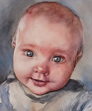 Bestalla-portratt-akvarell-baby-JNArt